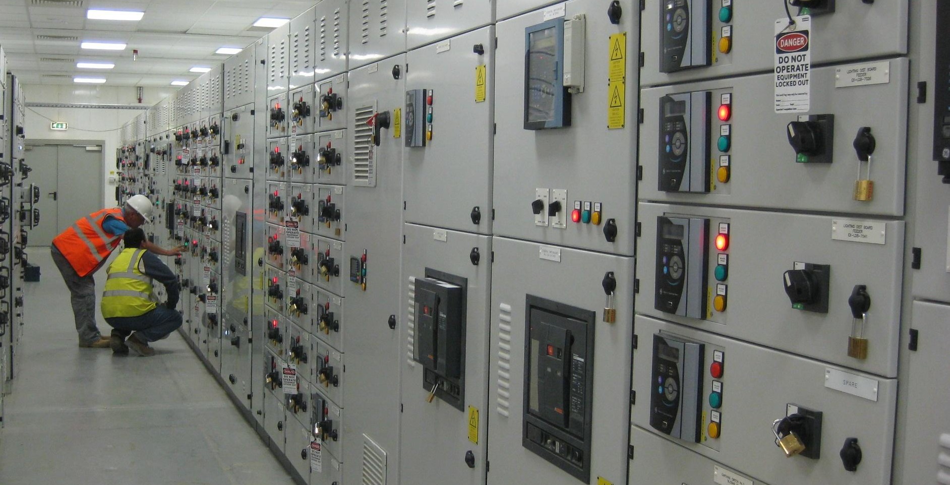 Electrical control panels and complex instrumentation